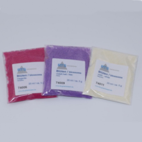 RTS GREENKEEPER® - 74052 Flowers set 2, White, Magenta & Light Purple
